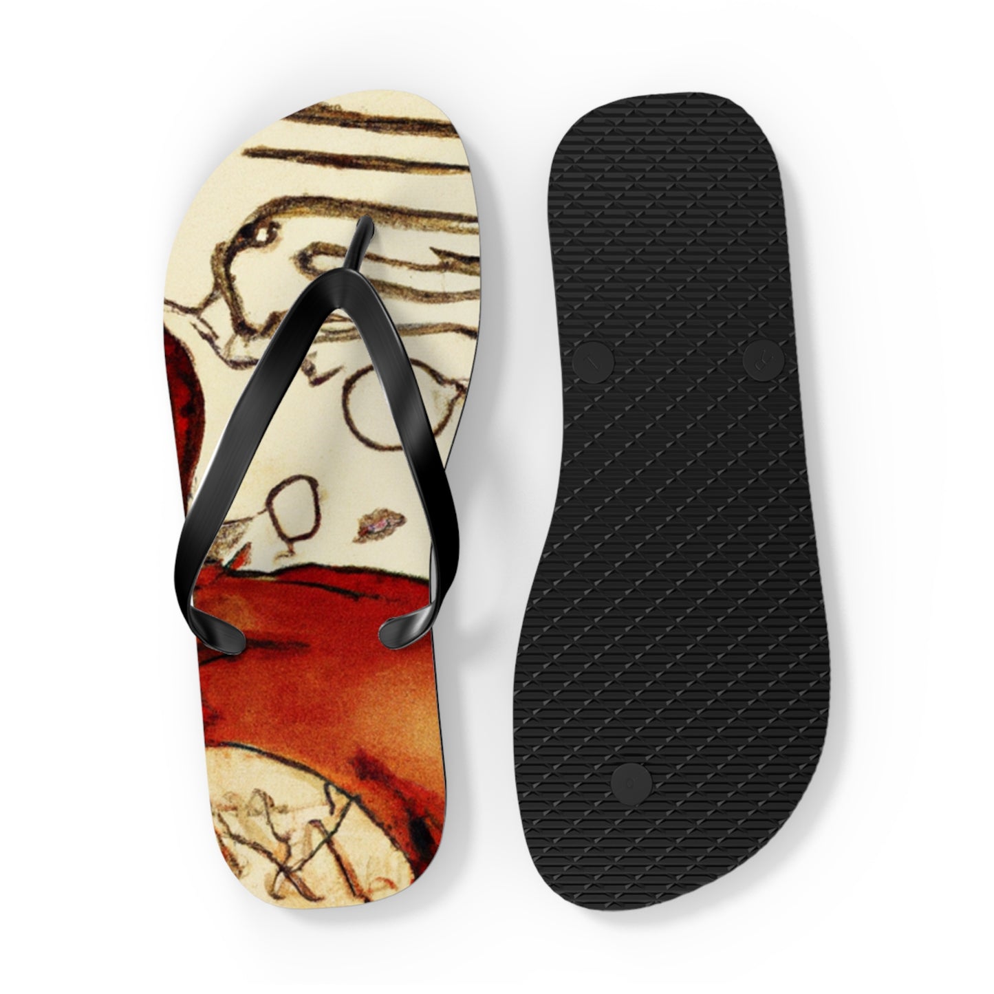 Captain Cometic - Comics Collector Flip Flop Beach Sandals