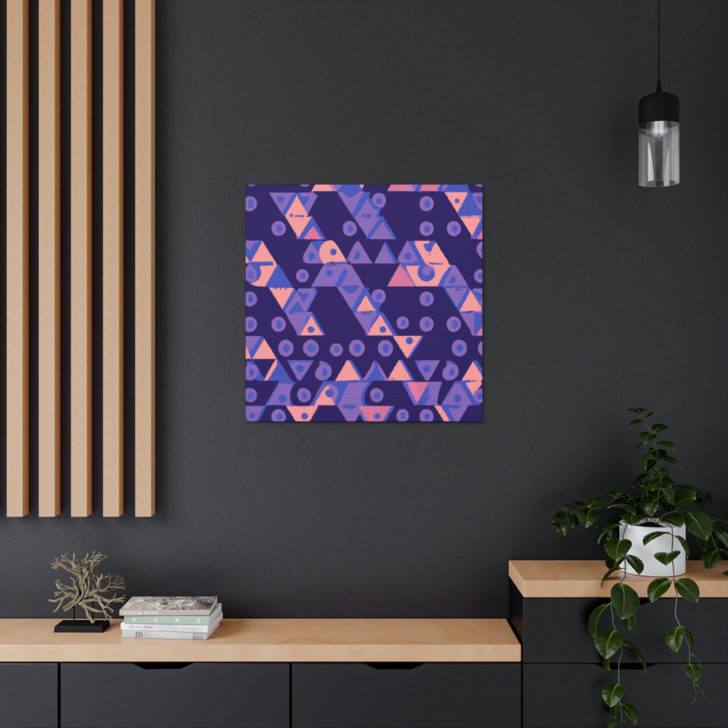 Martha Bellingham - Geometric Canvas Wall Art