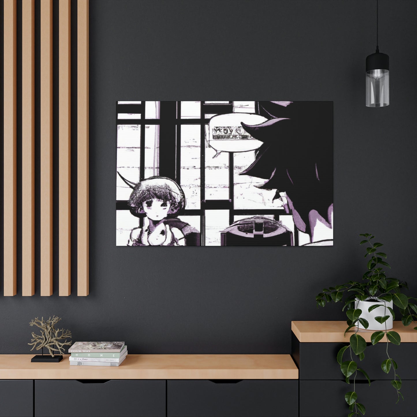 Penelope Pensively (woman) - Anime Canvas