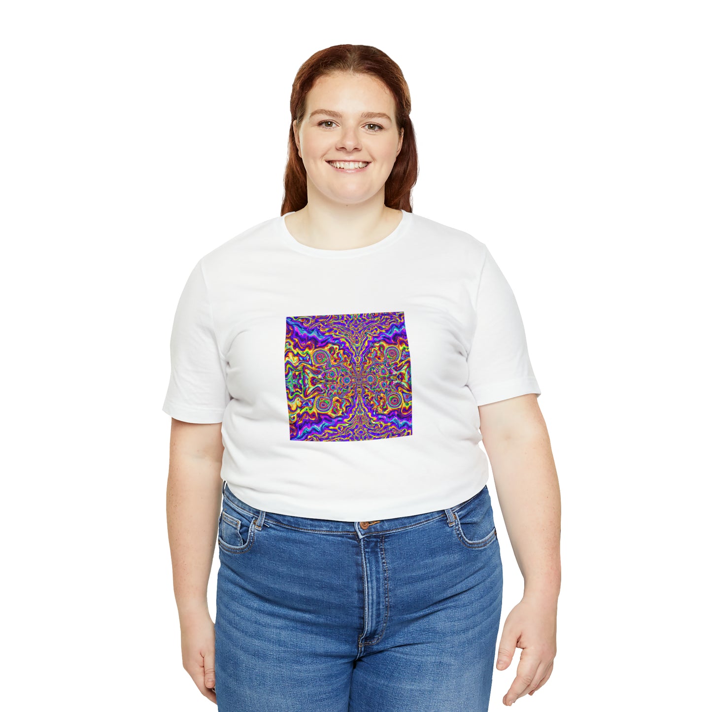 Virgil 'V' Vanderbilt - Psychedelic Trippy Pattern Tee Shirt