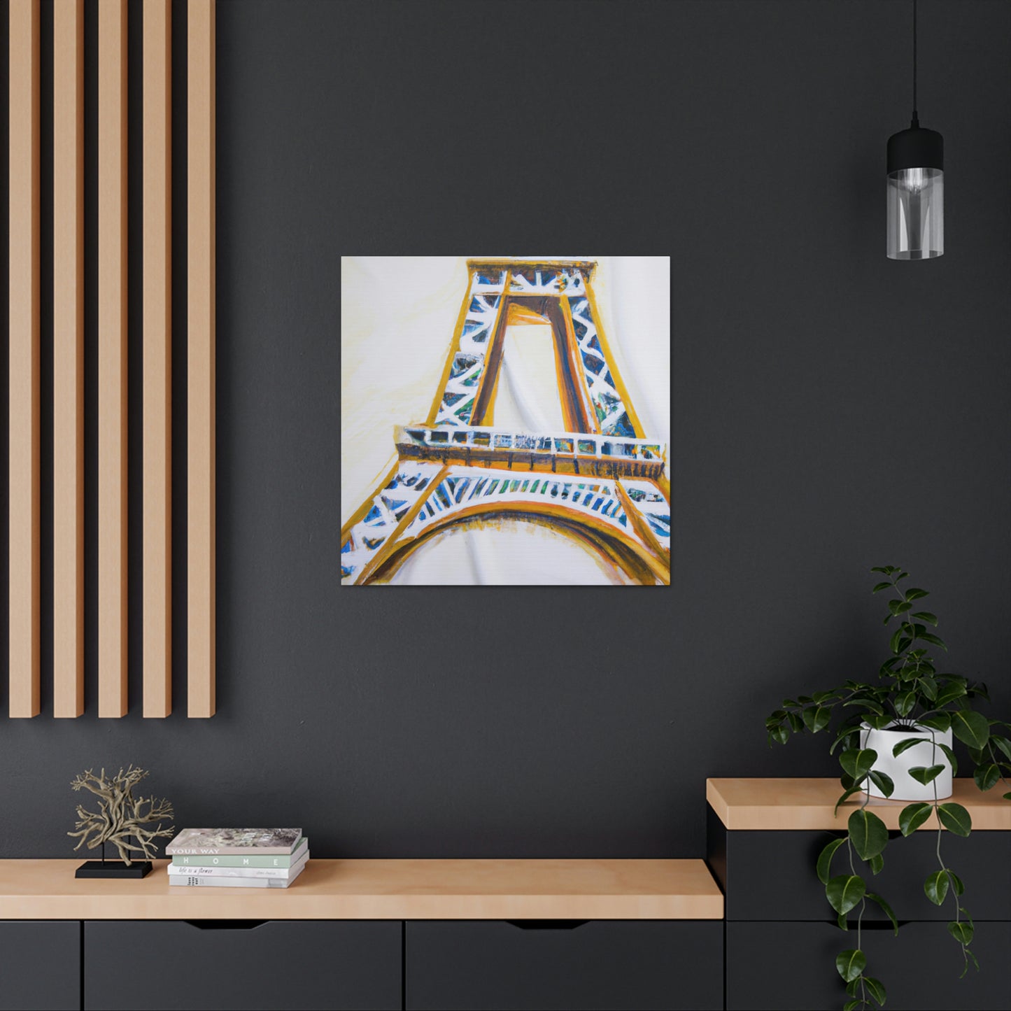 Gérard Le Loup-Garou - Eiffel Tower Canvas Wall Art