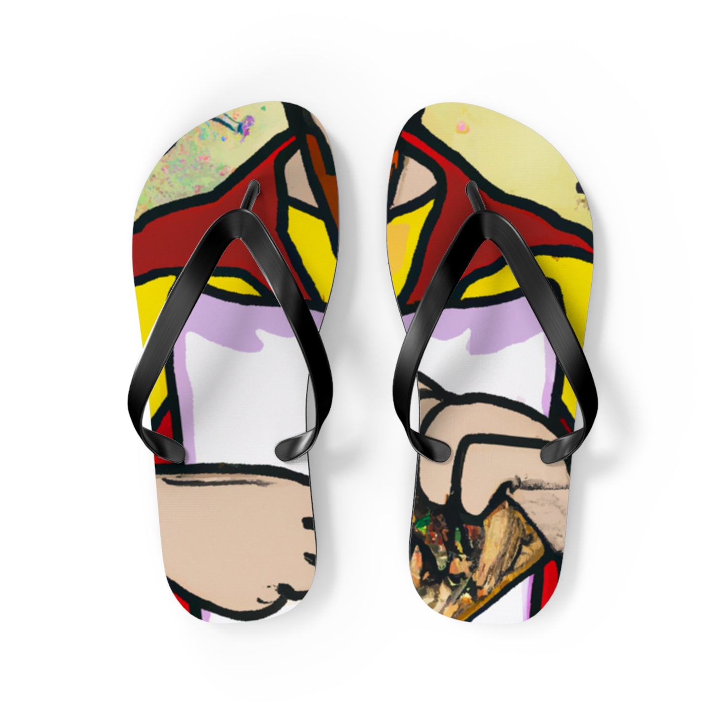 Luba Thunderblade - Comics Collector Flip Flop Beach Sandals