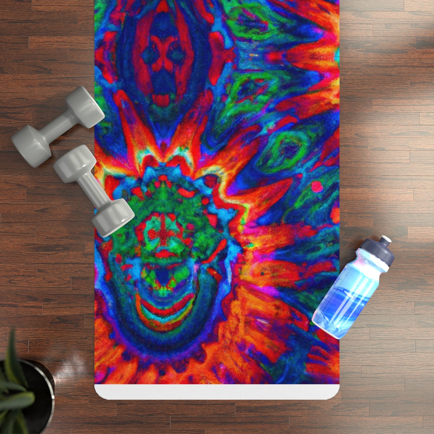 Yogi Ranjeet - Psychedelic Yoga Exercise Workout Mat