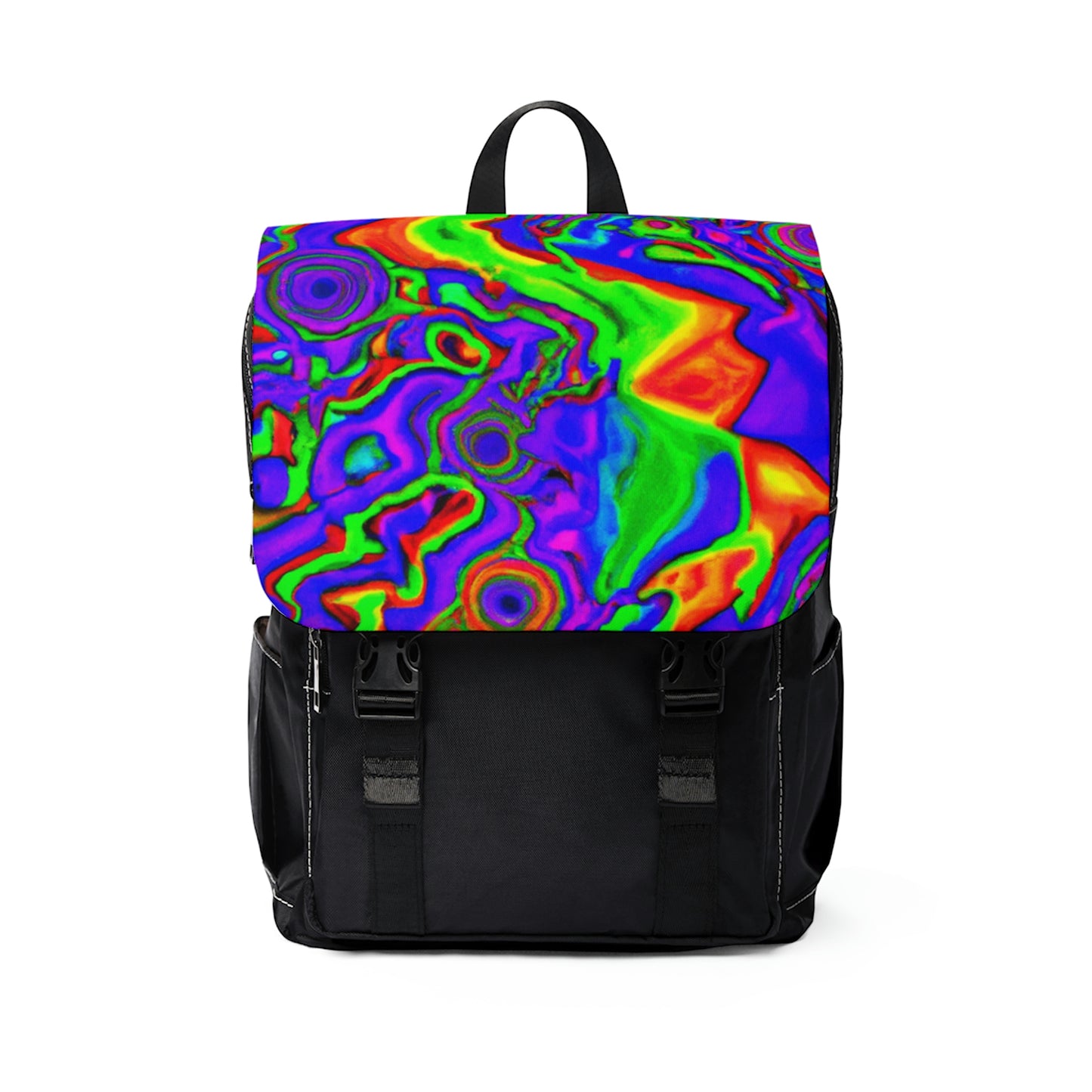 Tawnee Vie - Psychedelic Shoulder Travel Backpack Bag