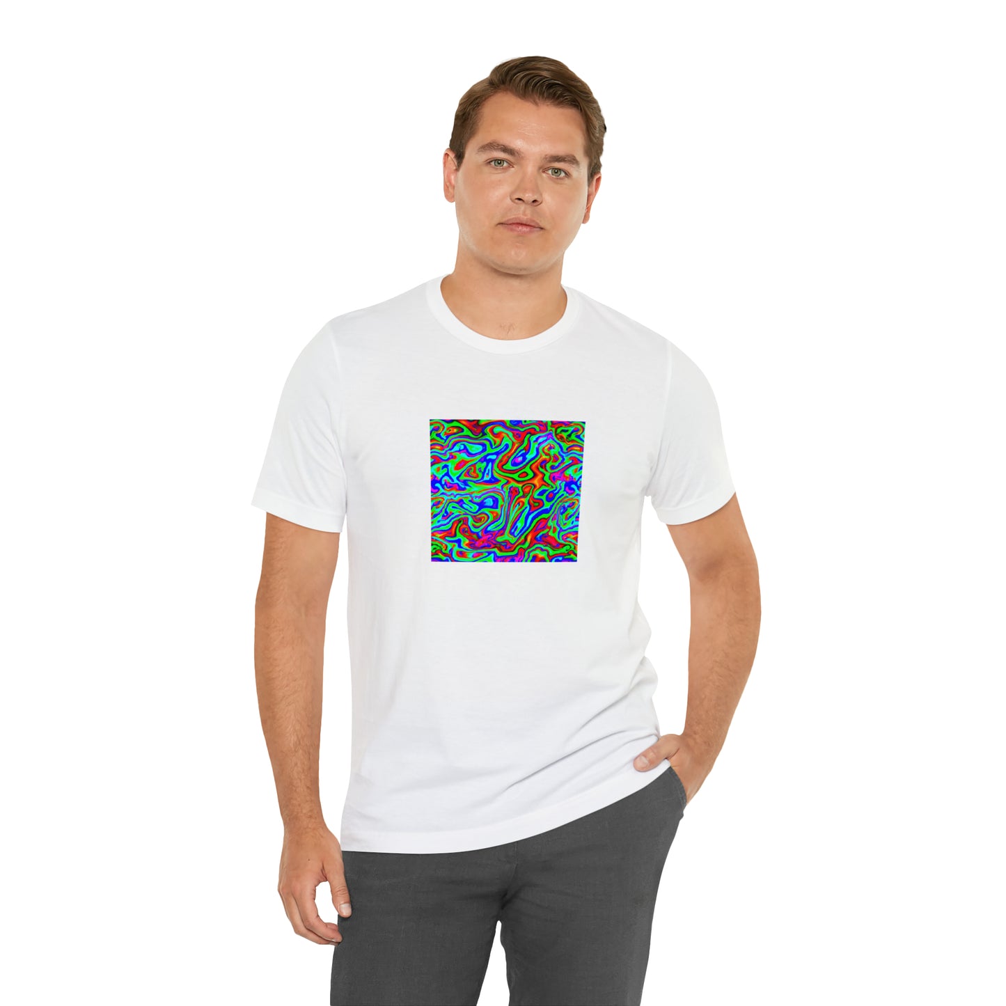 Coco Fashions - Psychedelic Trippy Pattern Tee Shirt