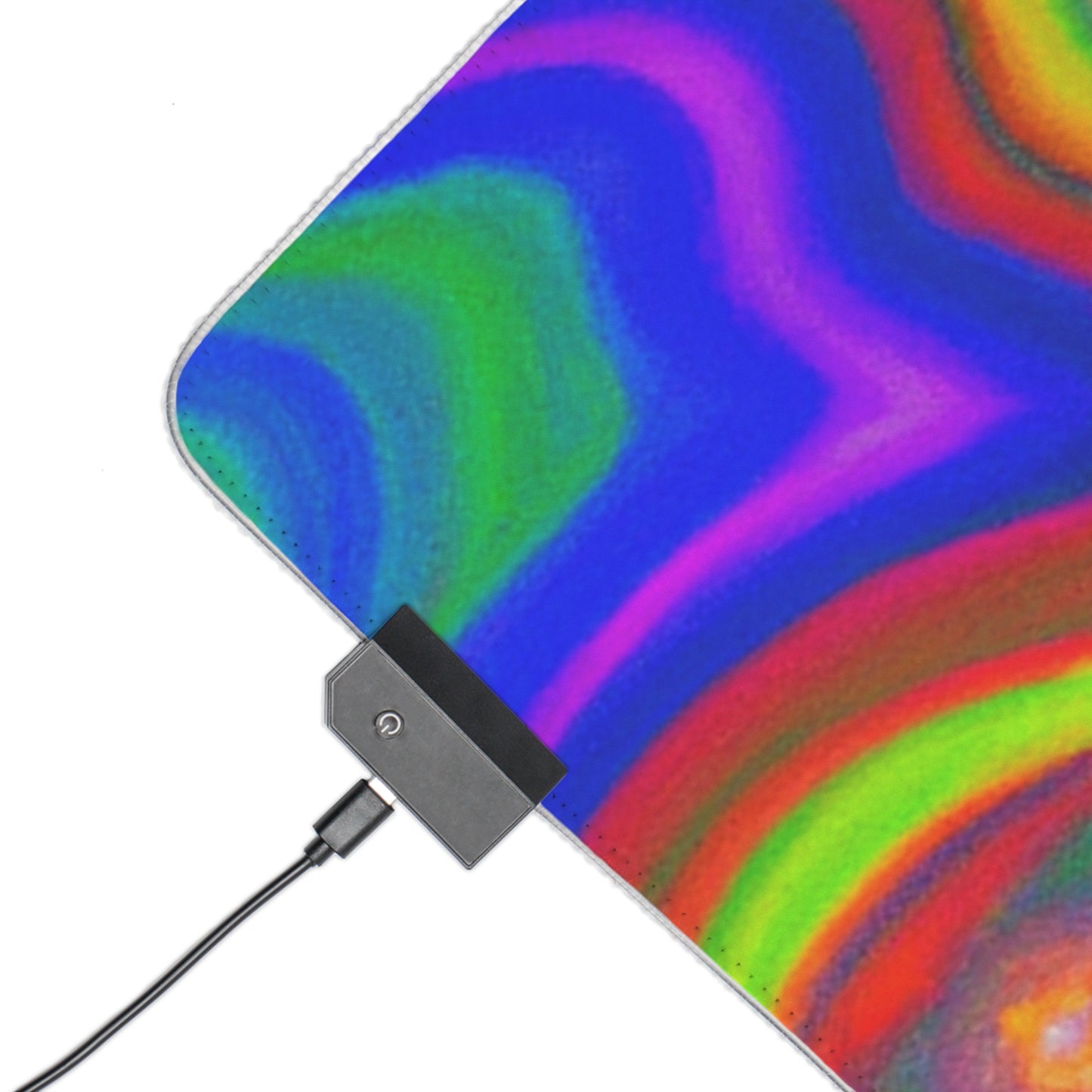 Johnny Jetpack - Psychedelic Trippy LED Light Up Gaming Mouse Pad