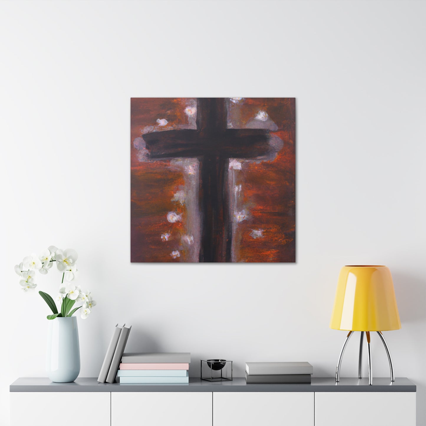 .

Psalm 116:12-13 - "What shall I render to the Lord for all his benefits to me? I will lift up the cup of salvation and call on the name of the Lord." - Canvas Wall Art