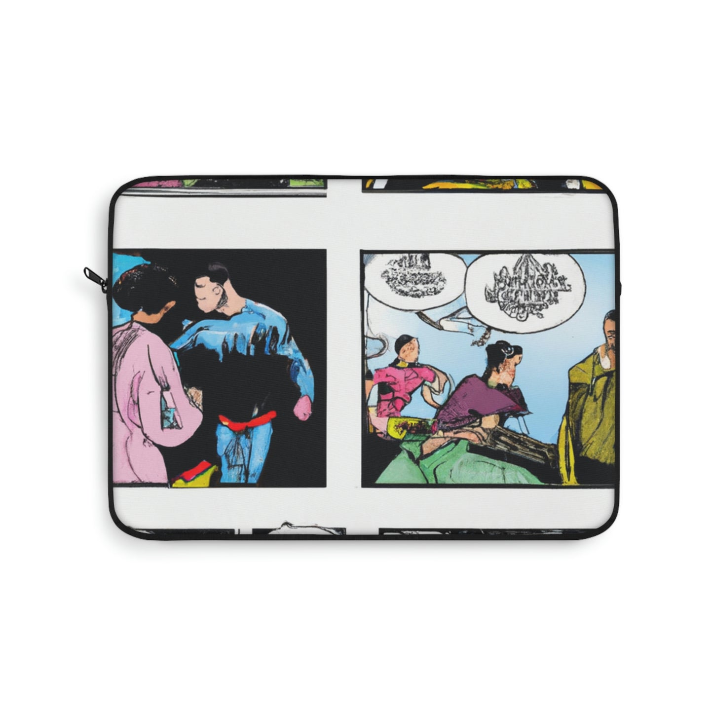 Geraldine the Galaxian Explorer - Comic Book Collector Laptop Computer Sleeve Storage Case Bag