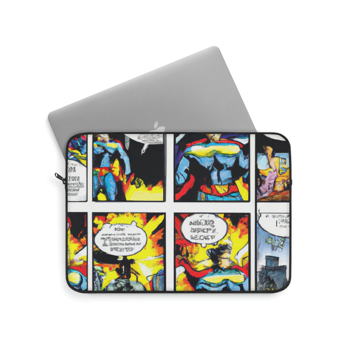 Rocky Robotnik - Comic Book Collector Laptop Computer Sleeve Storage Case Bag