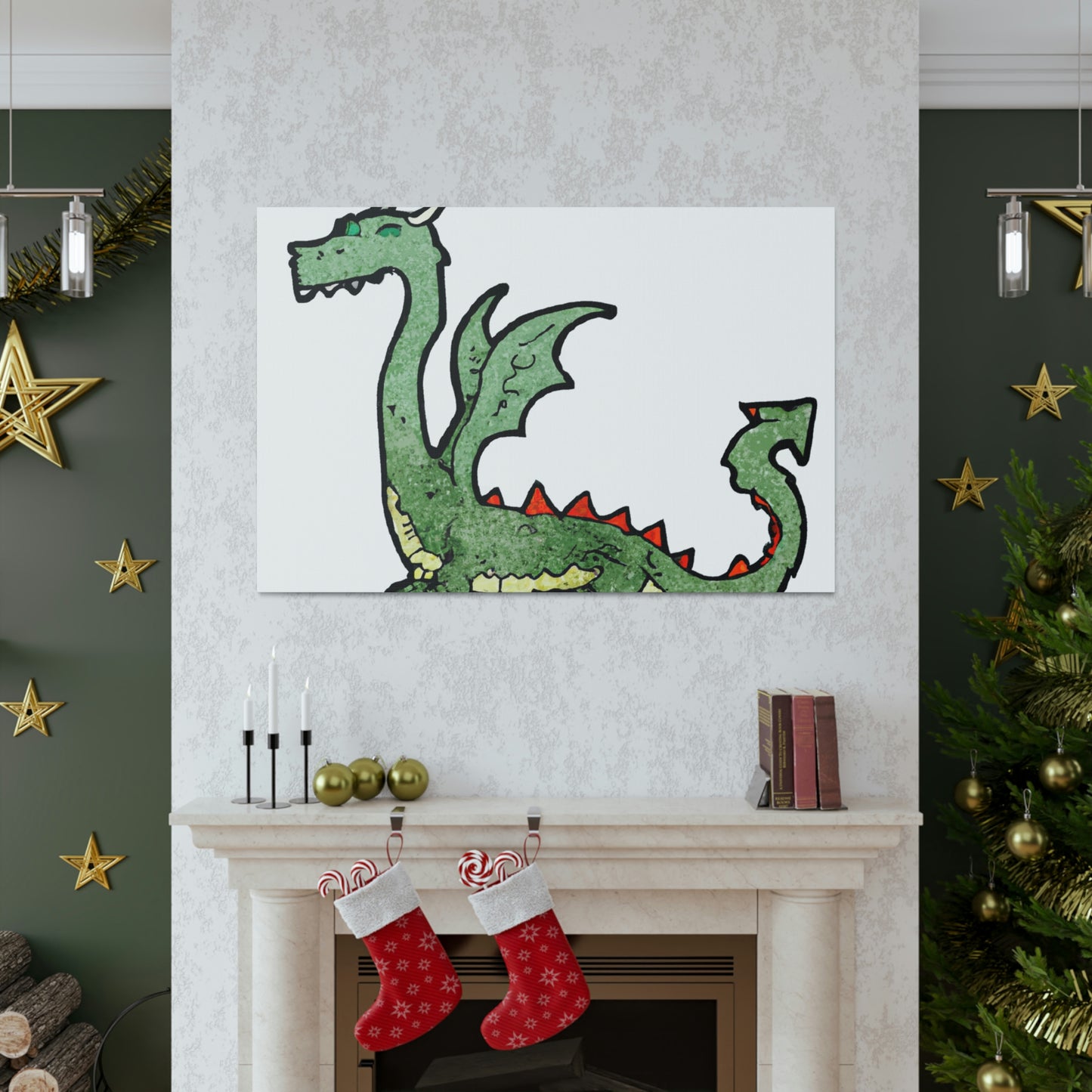 .

Sir William the Dragonbane - Dragon Collector Canvas Wall Art