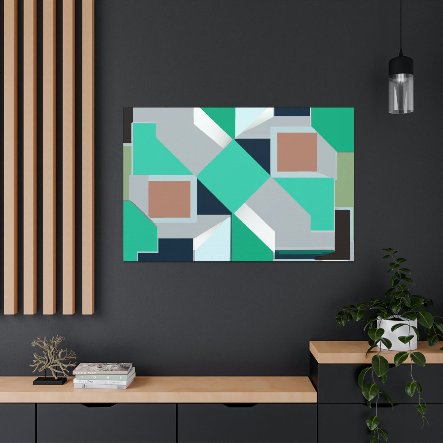 .

Griselda Juniper - Geometric Canvas Wall Art