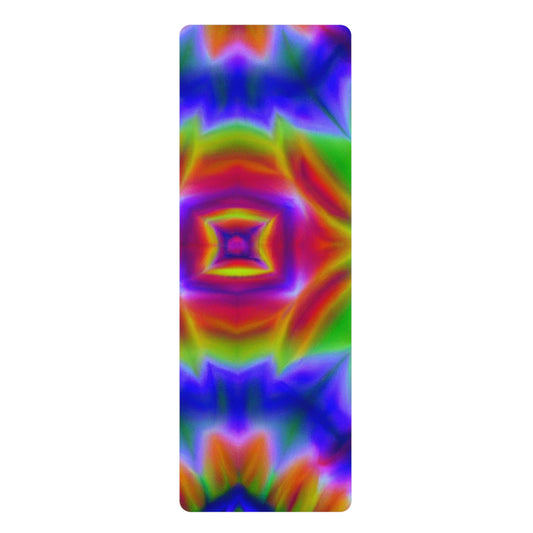 Esther Morningstar - Psychedelic Yoga Exercise Workout Mat - 24″ x 68"