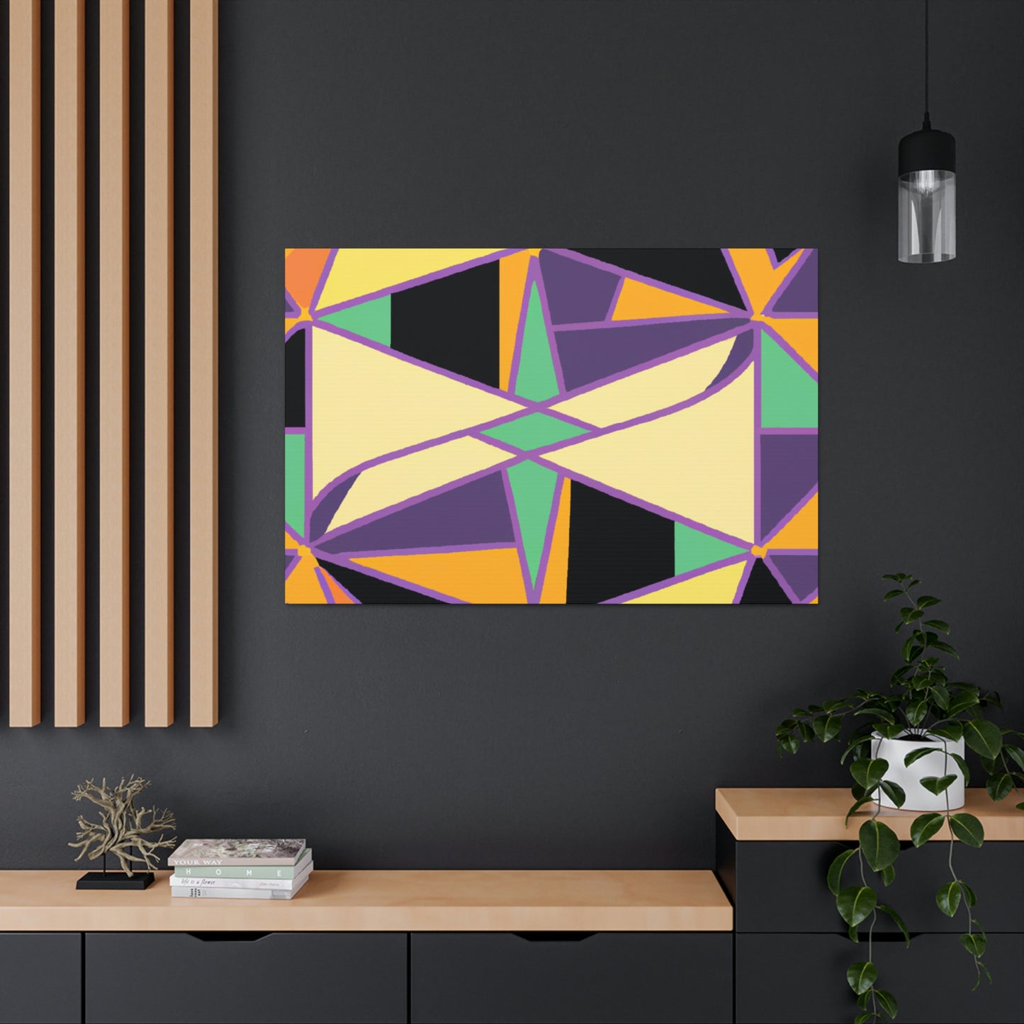 Arivella Caldwell - Geometric Canvas Wall Art