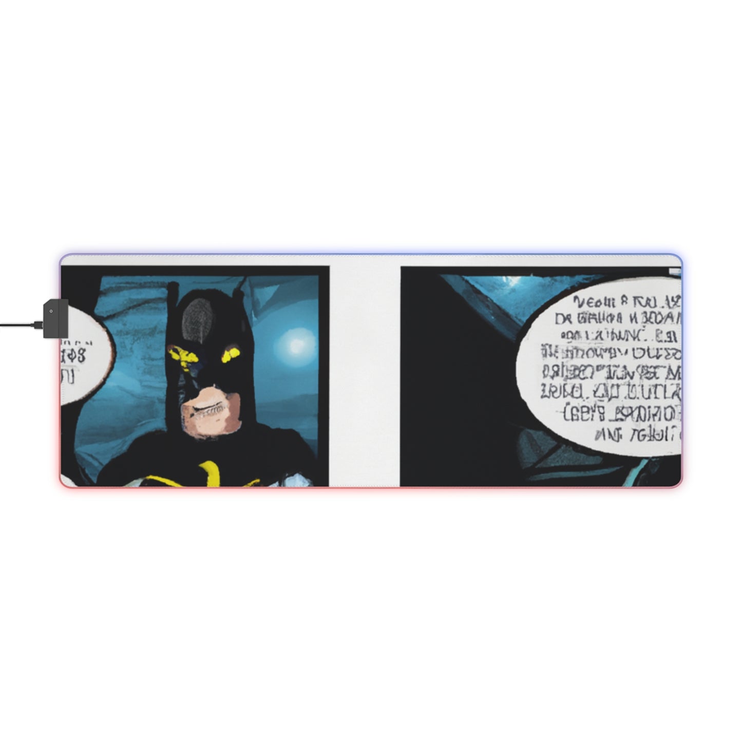 Dawny the Dancing Dynamo - Comic Book Collector LED Light Up Gaming Mouse Pad