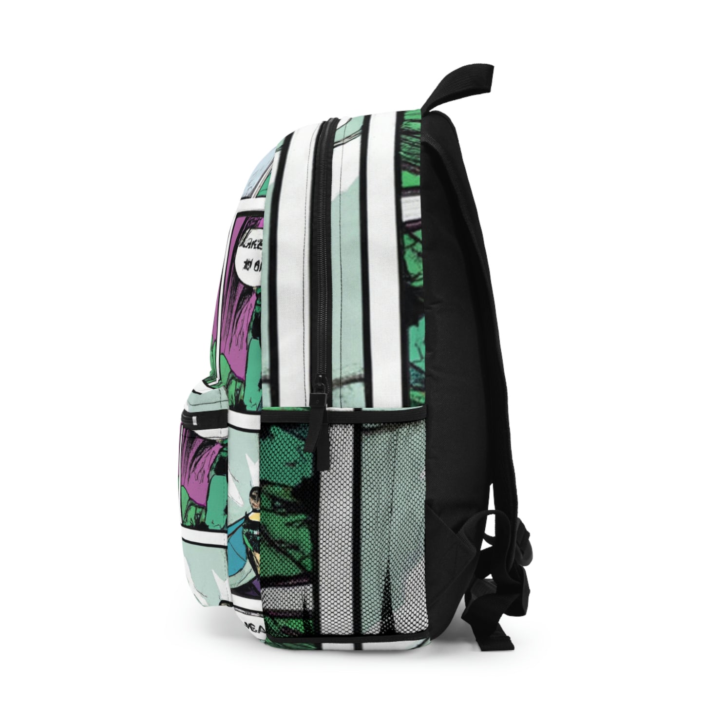 • Captain Silverlance - Comic Book Backpack