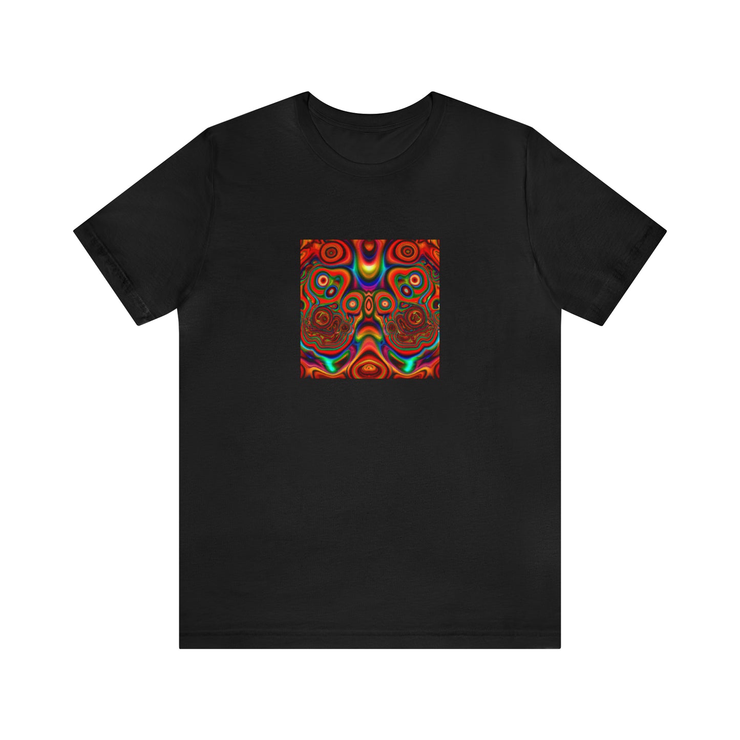 Milo Massello - - Psychedelic Trippy Pattern Tee Shirt