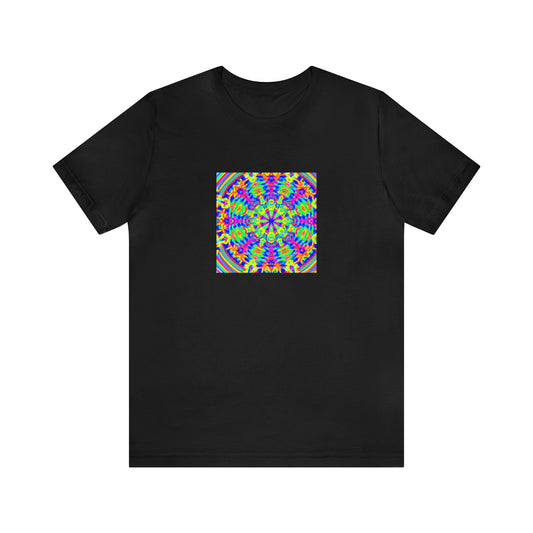 Dapper Dan - - Psychedelic Trippy Pattern Tee Shirt