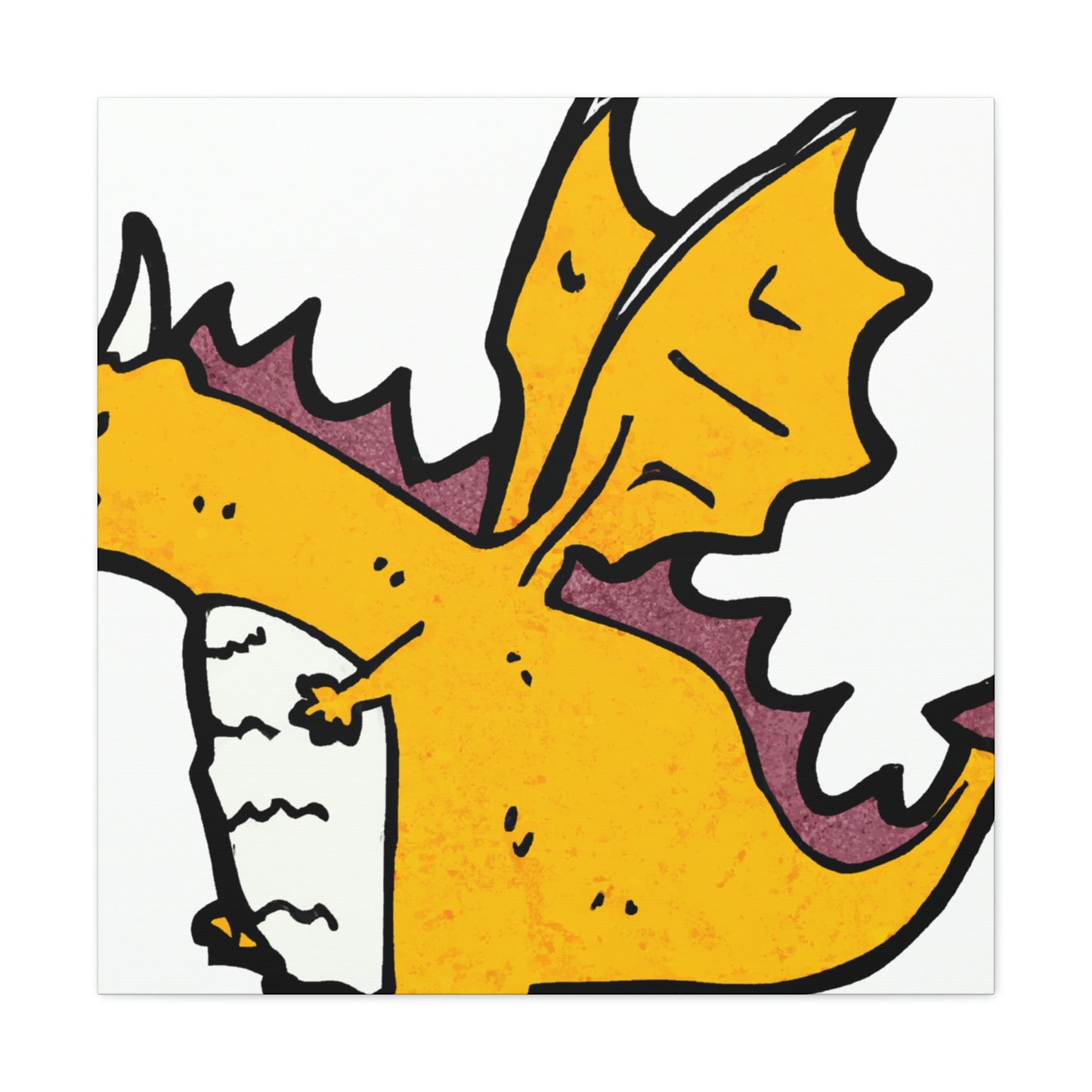 Sir Percy Ironfist - Dragon Collector Canvas Wall Art