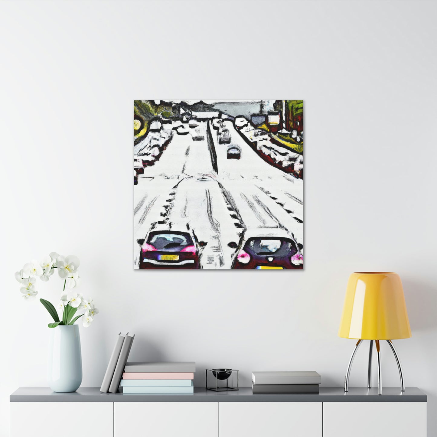 The 24 Hours of Le Mans. - Canvas