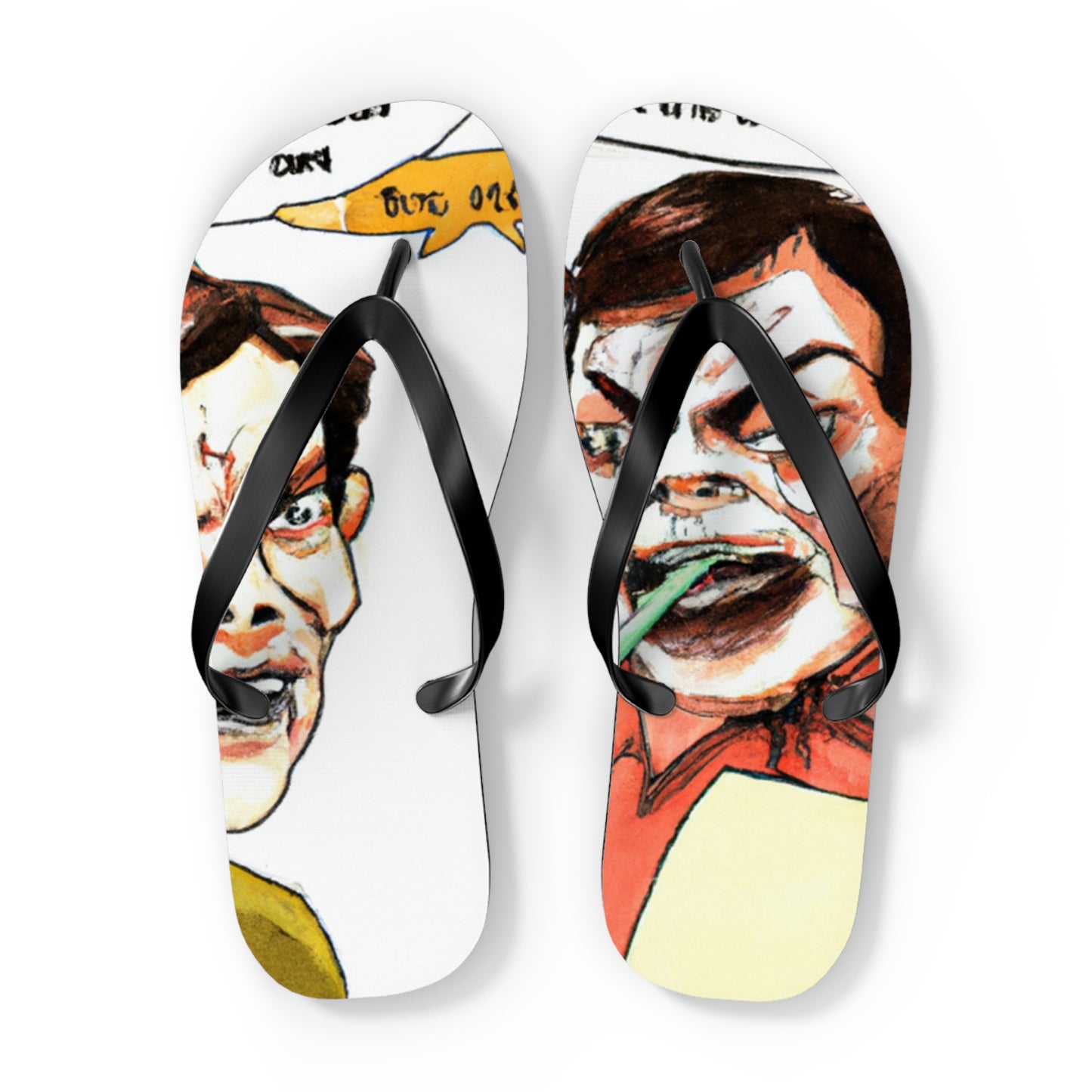 Sproosh Swiftly - Comics Collector Flip Flop Beach Sandals