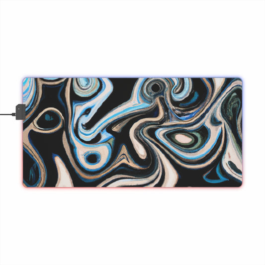 Billy Bob Wheeler. - Psychedelic Trippy LED Light Up Gaming Mouse Pad