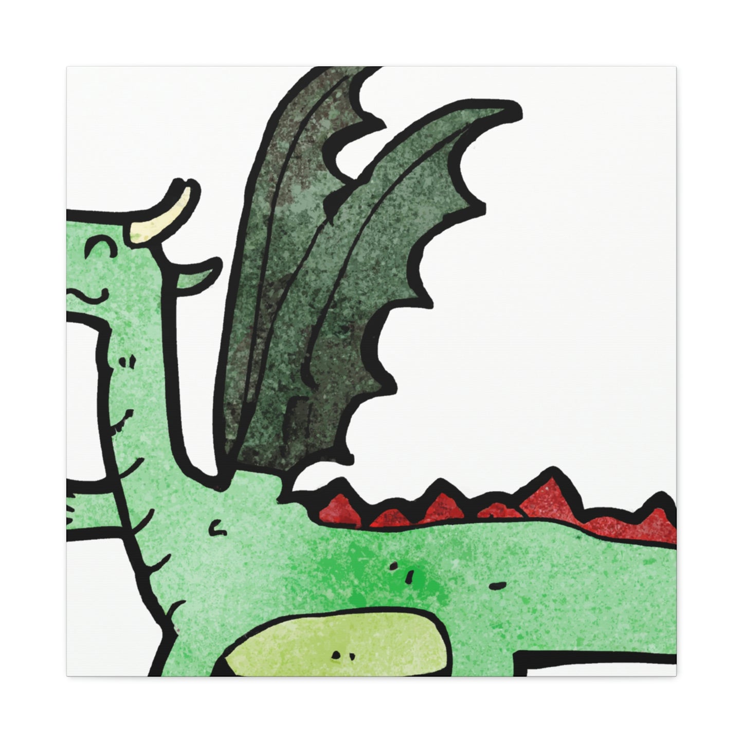 Galenus the Great. - Dragon Collector Canvas Wall Art