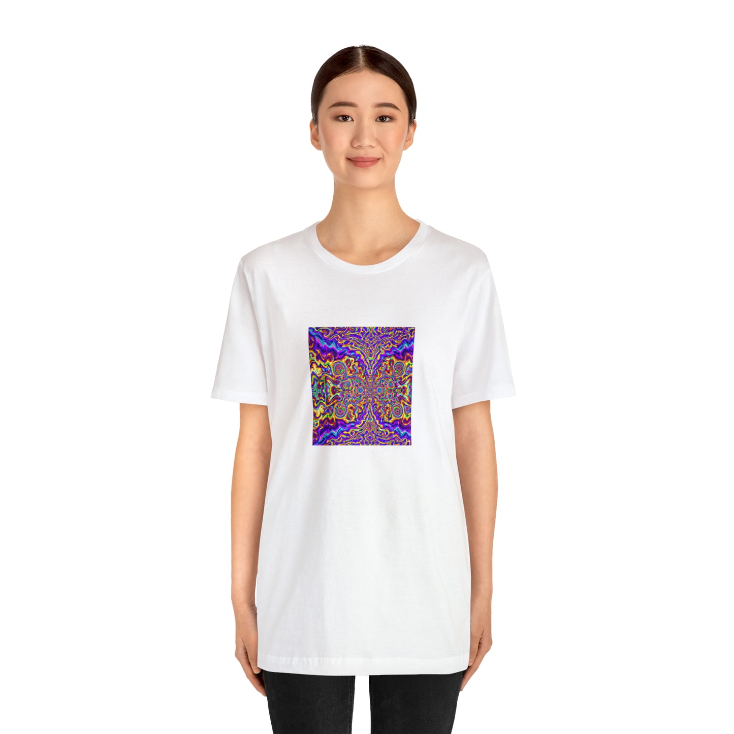 Virgil 'V' Vanderbilt - Psychedelic Trippy Pattern Tee Shirt