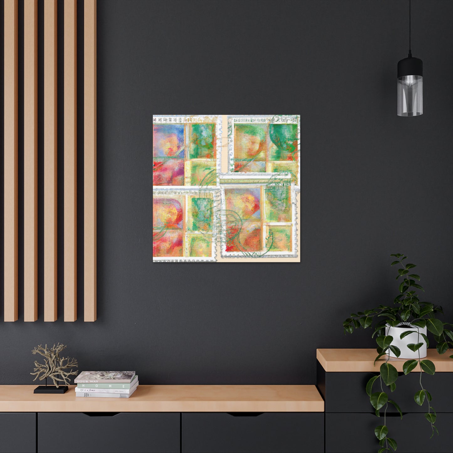 Global Heritage Stamps - Postage Stamp Collector Canvas Wall Art