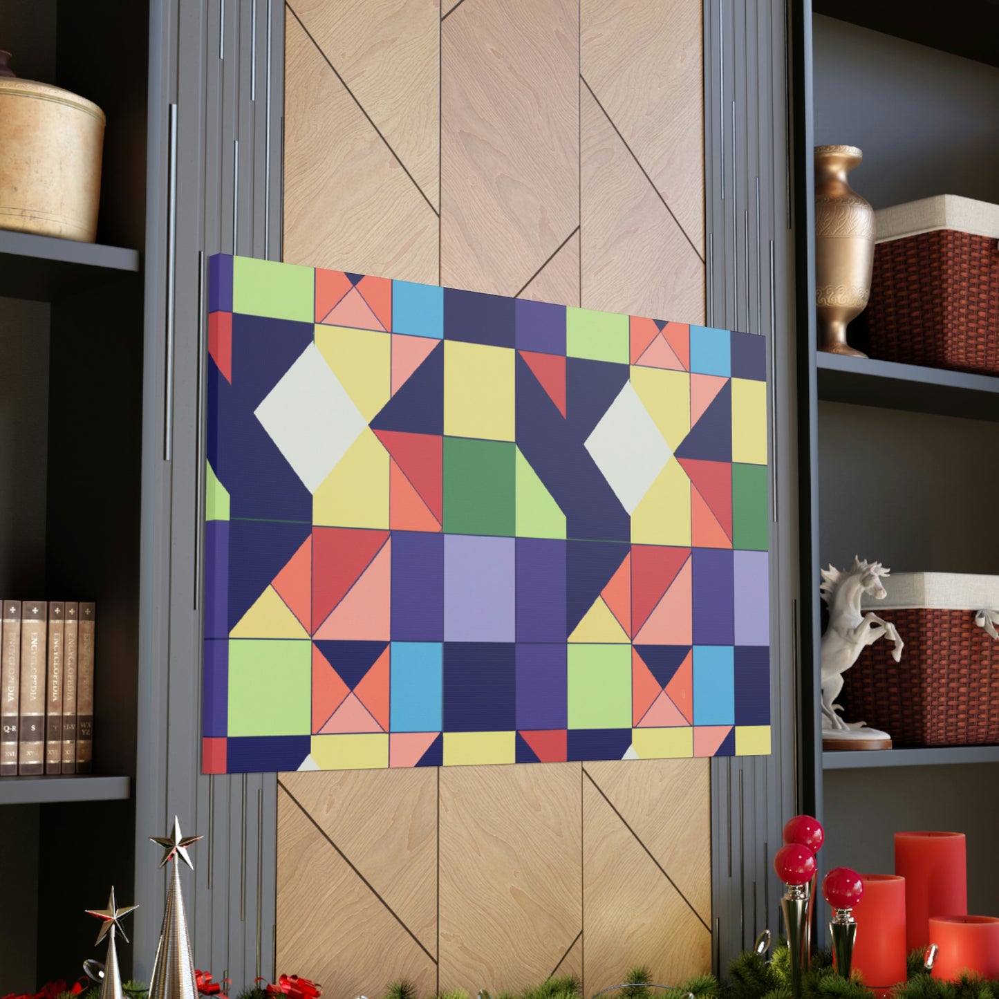 Miles Whitewell - Geometric Canvas Wall Art