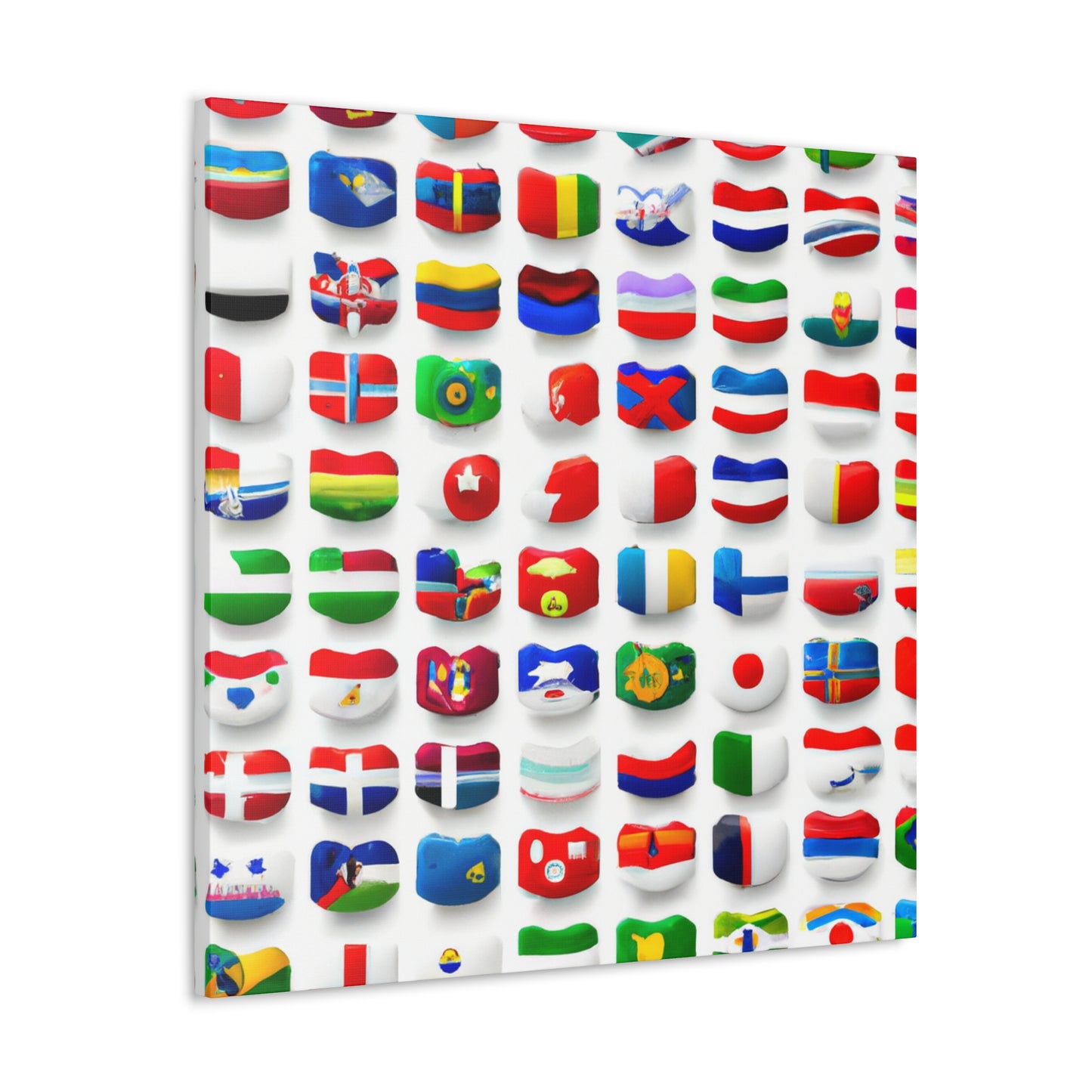 's name

Charlotte Fraser Baxter - Flags Of The World Canvas Wall Art