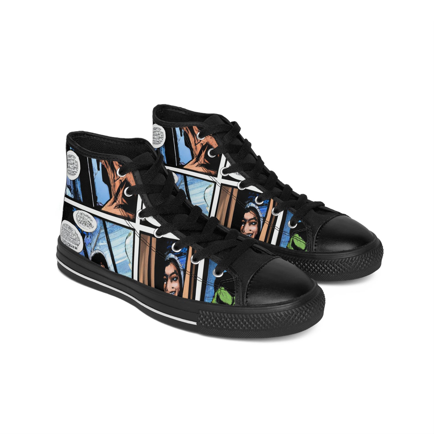 .

Willamana the Shoe Maker - Comic Book Hi Tops