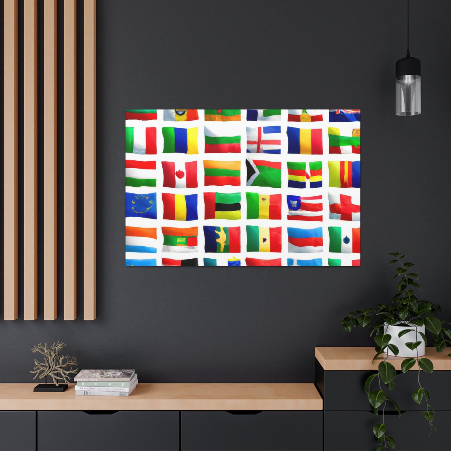 .

Josephine Bacon-Frye (1837-1893) - Flags Of The World Canvas Wall Art