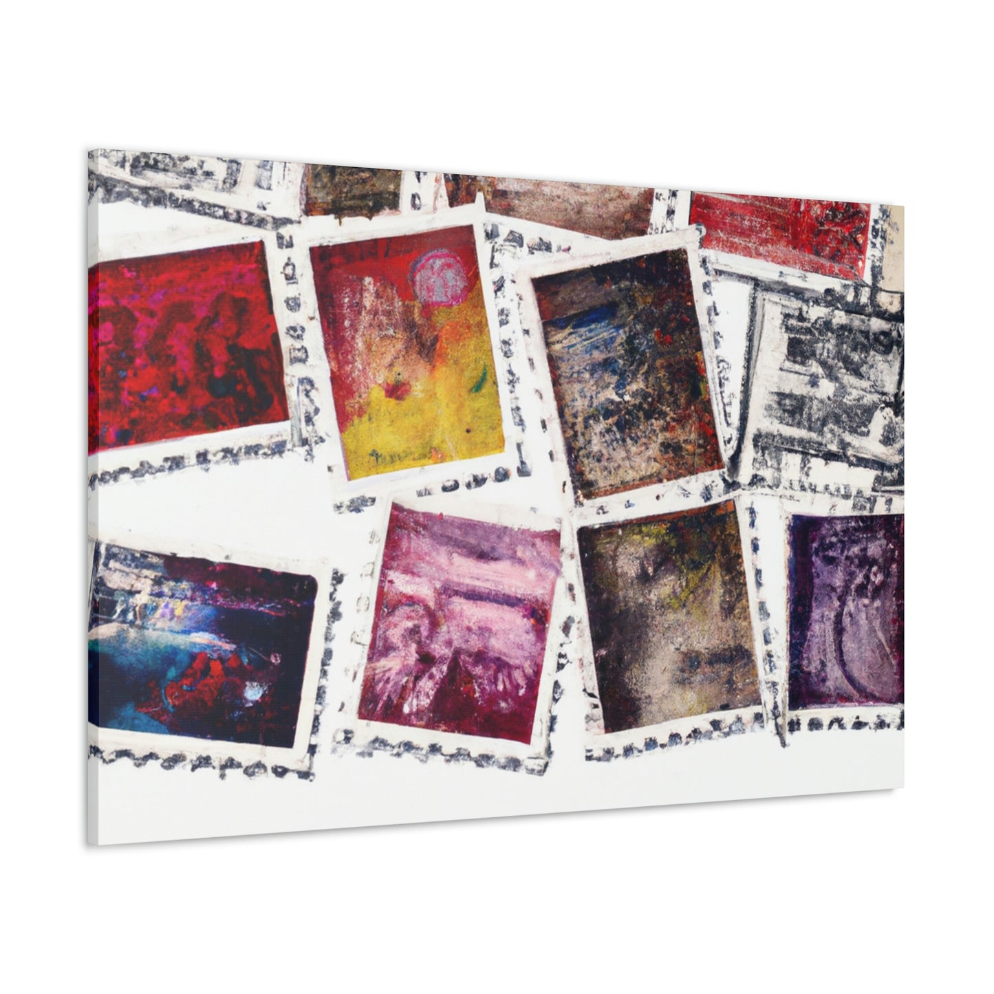 World Scenic Postage Collection - Canvas