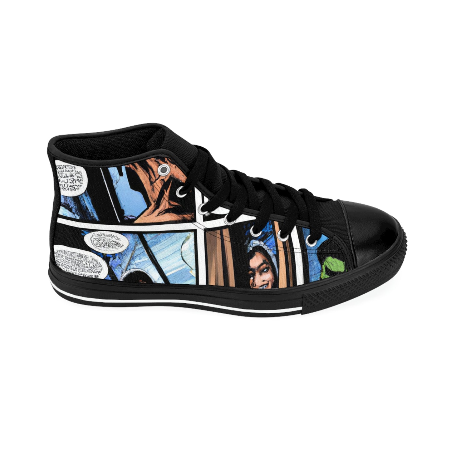 .

Willamana the Shoe Maker - Comic Book Hi Tops