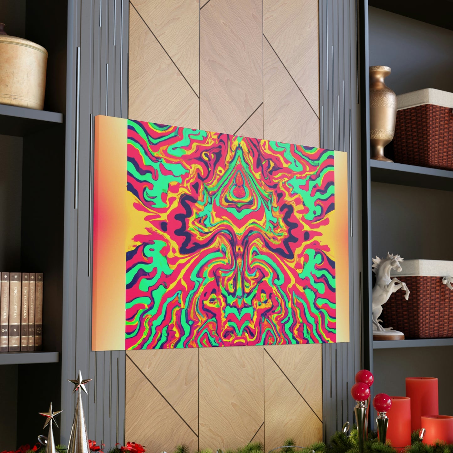Montgomery Frye - Psychedelic Canvas Wall Art