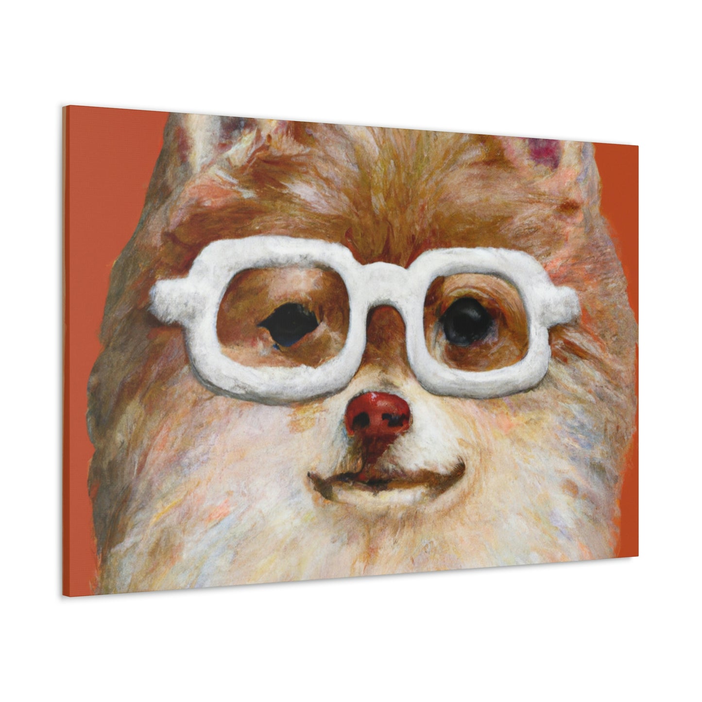 Sparky the Wonder pup - Dog Lovers Canvas Wall Art