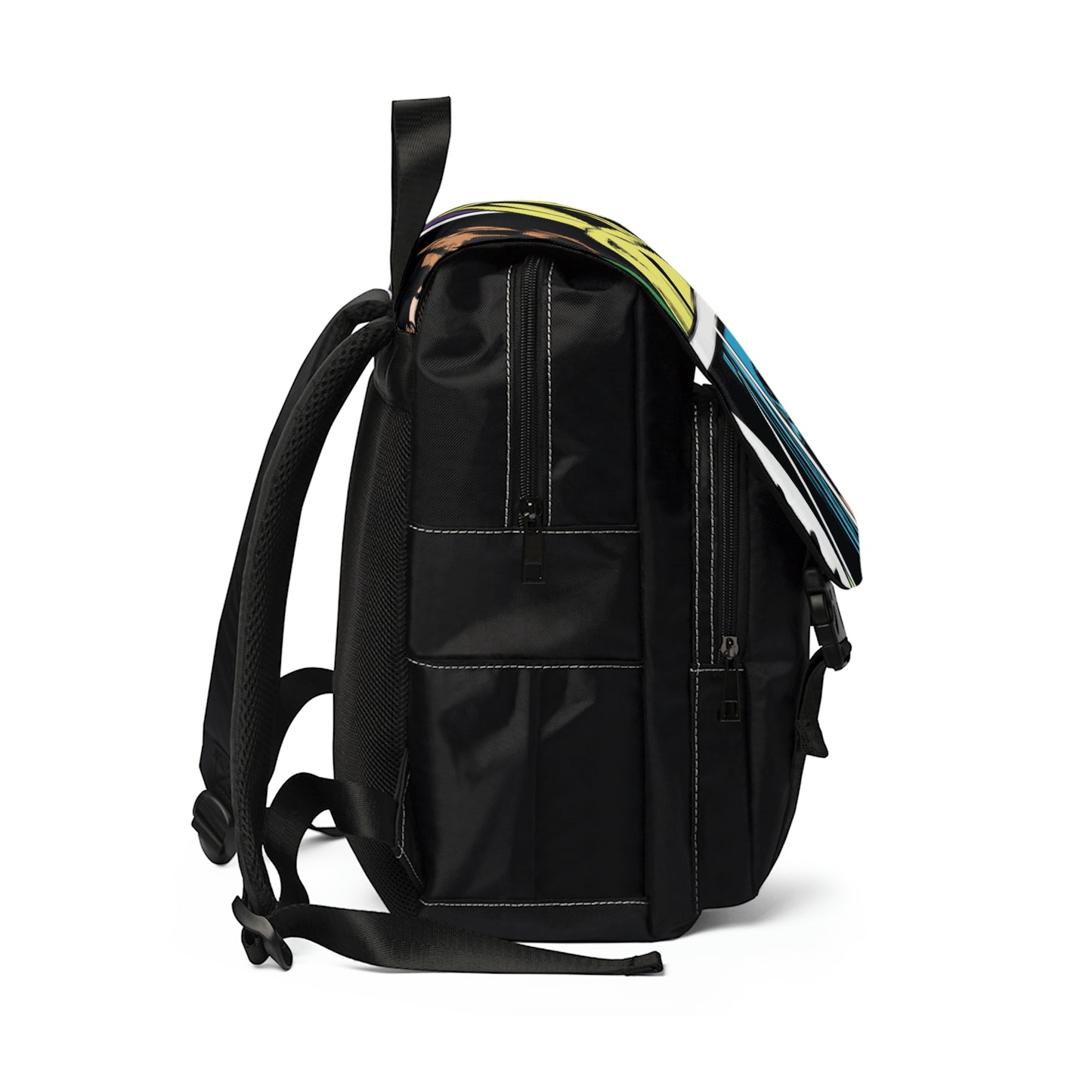 Monetière - Comic Book Shoulder Travel Backpack Bag