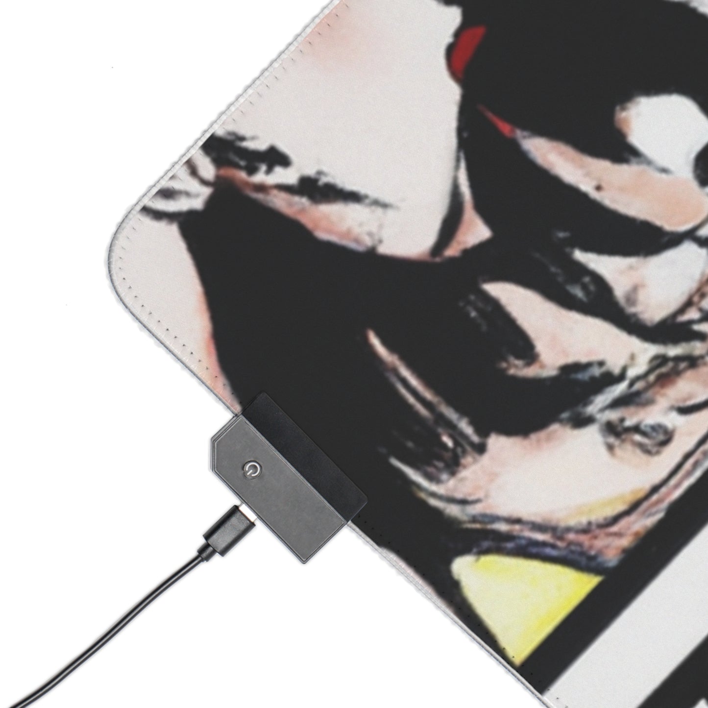 Spike Salvo - Comic Book Collector LED Light Up Gaming Mouse Pad