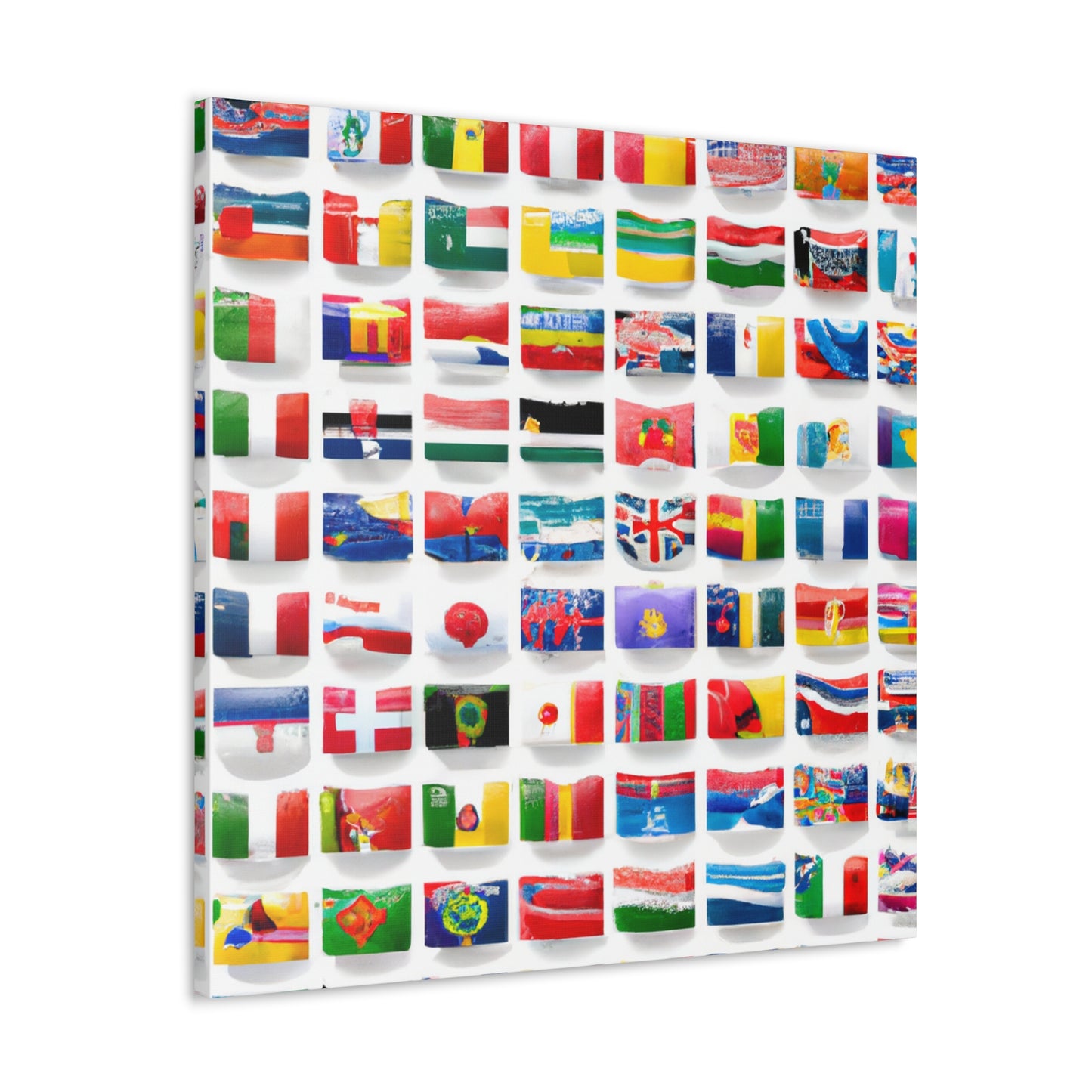 Herbert Sheridan-Williams - Flags Of The World Canvas Wall Art