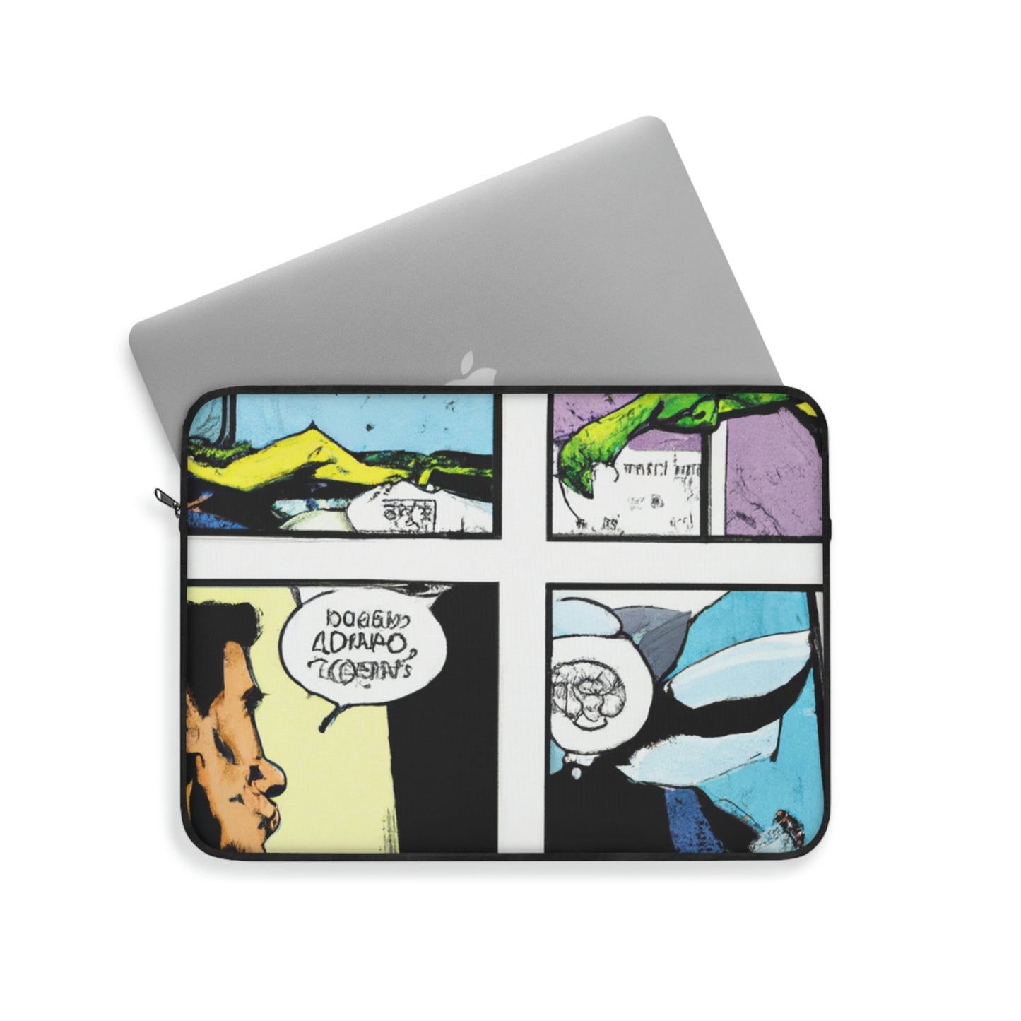 Chuck the Colossal Caveman - Comic Book Collector Laptop Computer Sleeve Storage Case Bag