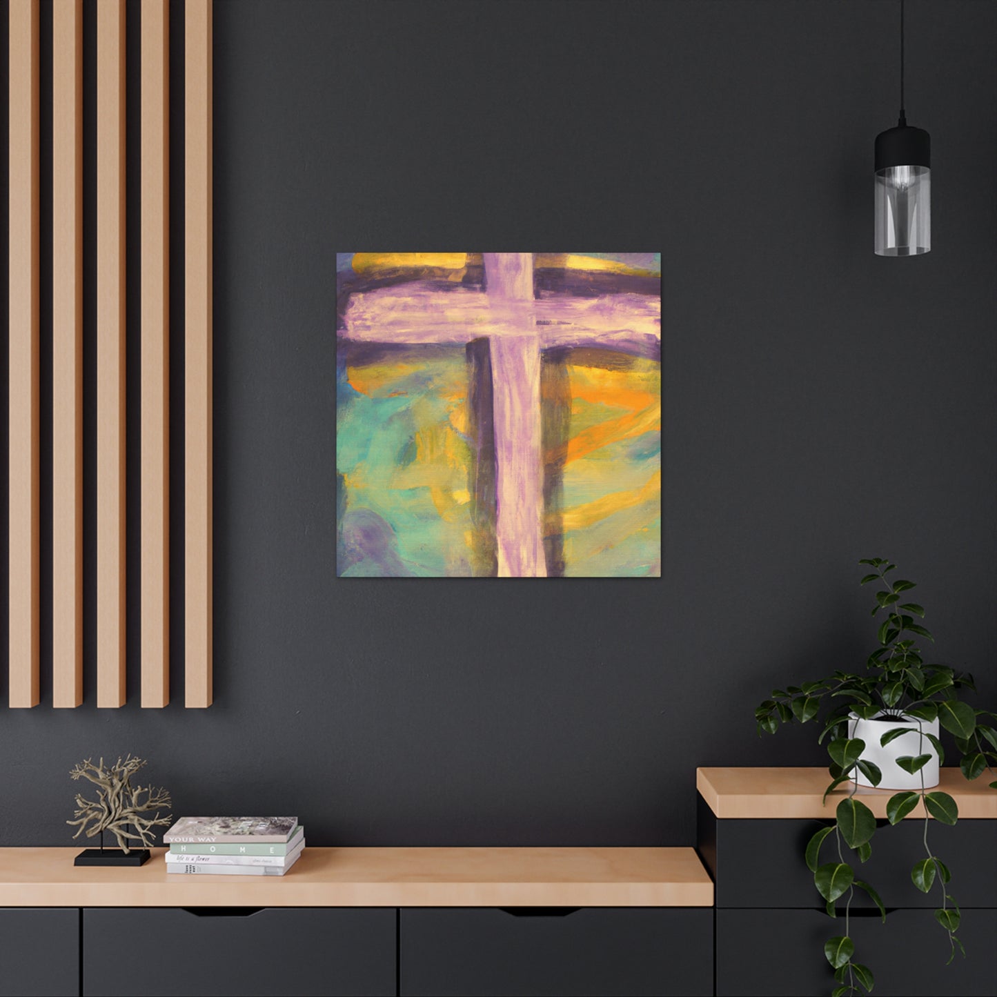 1 Timothy 2:5 - Canvas Wall Art