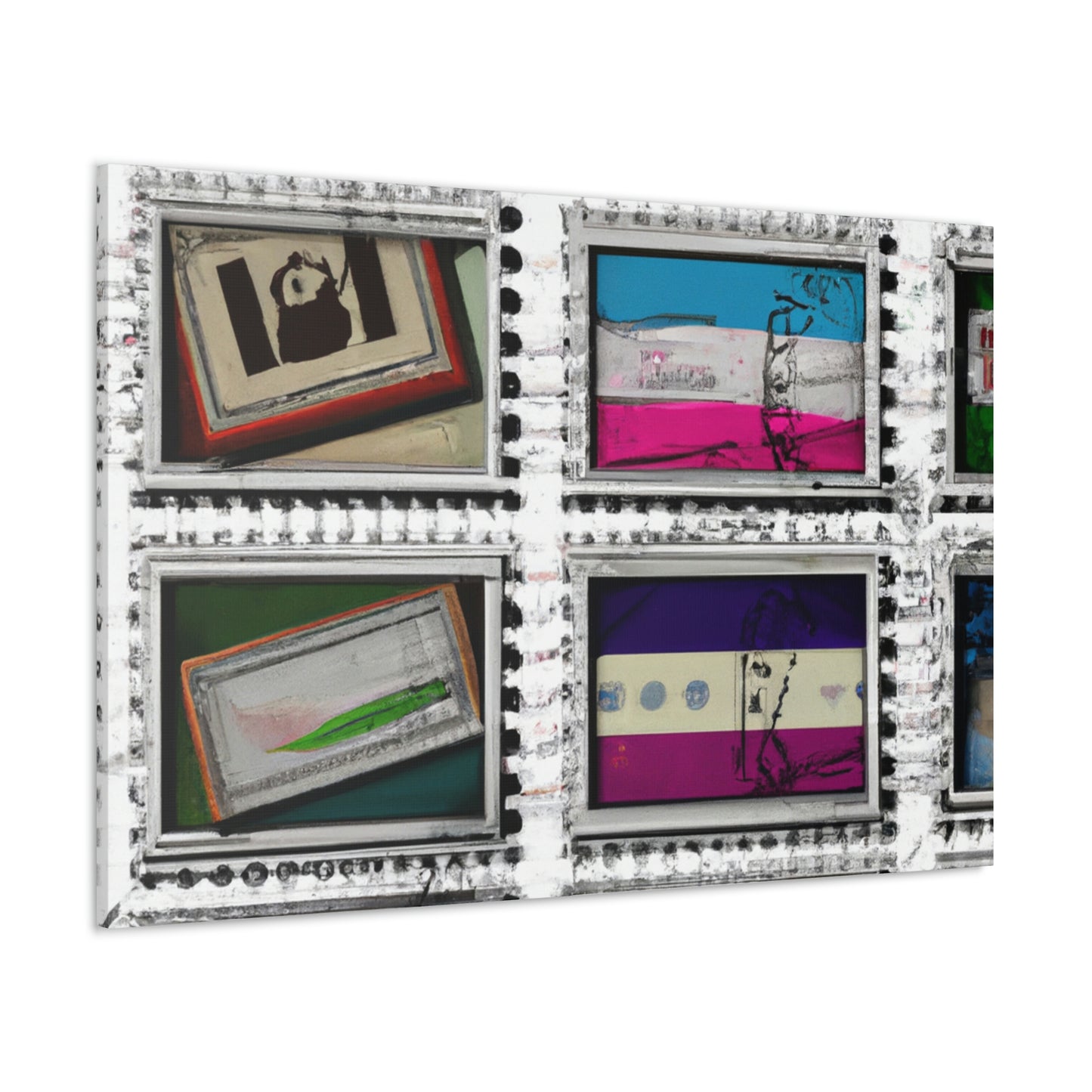 Global Harmony Stamps - Canvas