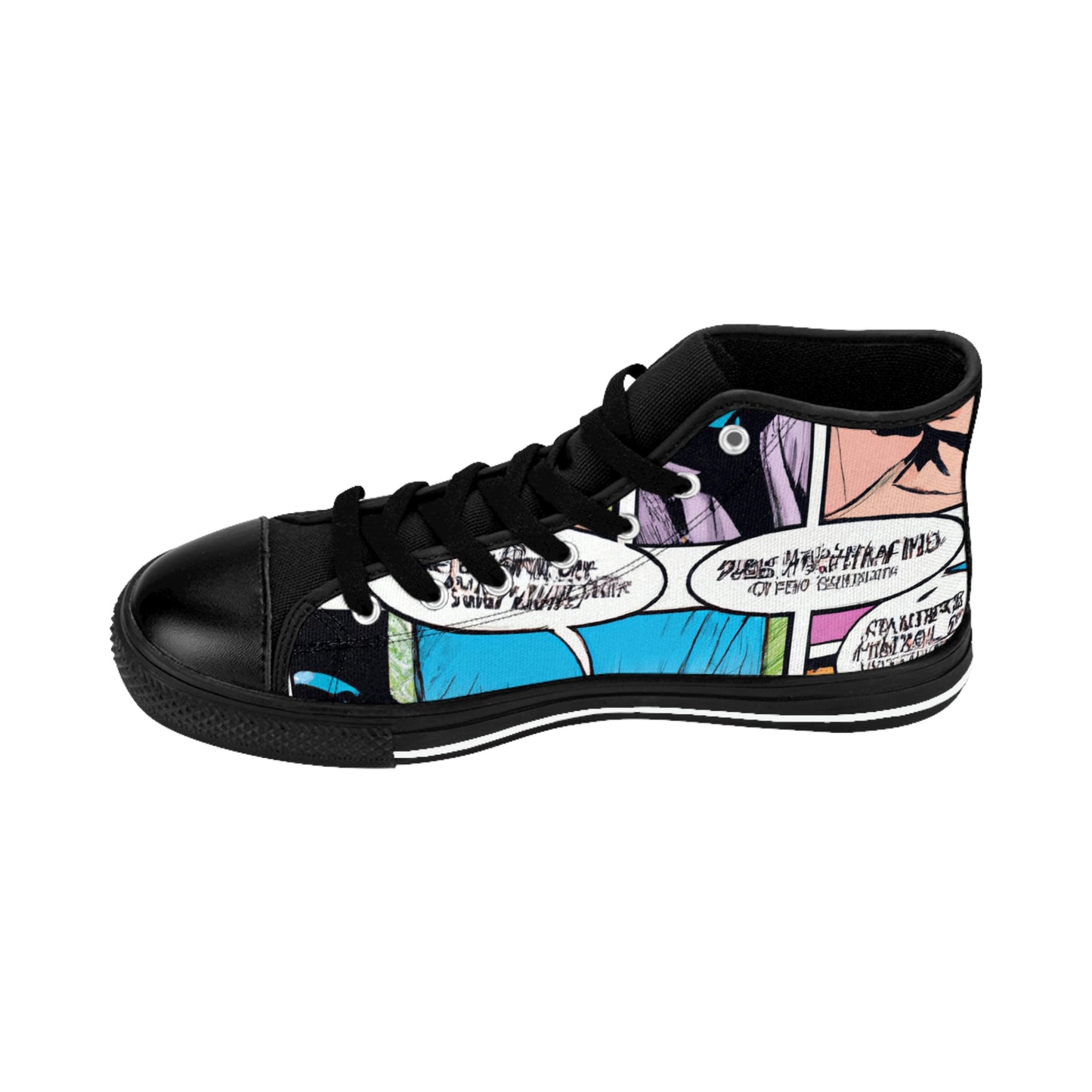 .

Sir Emmett de La Chatriere. - Comic Book Hi Tops