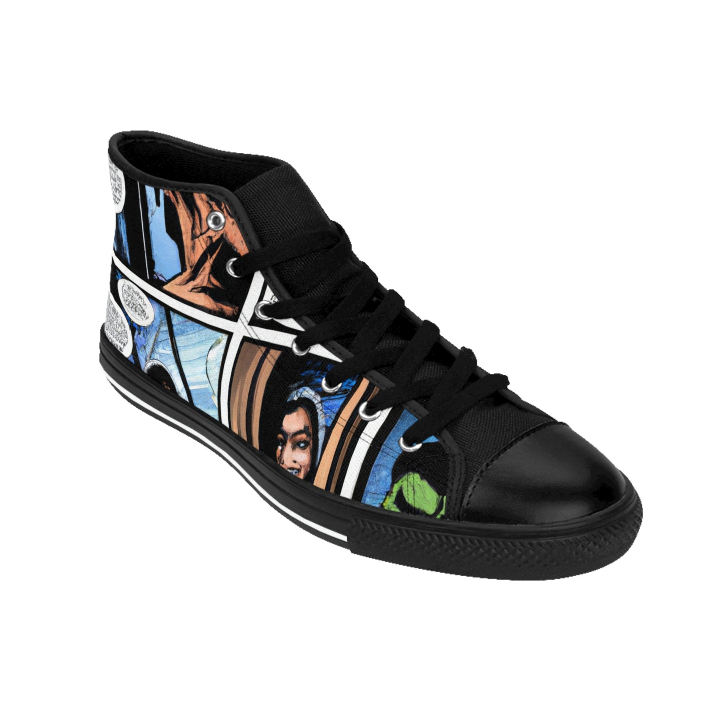 .

Willamana the Shoe Maker - Comic Book Hi Tops