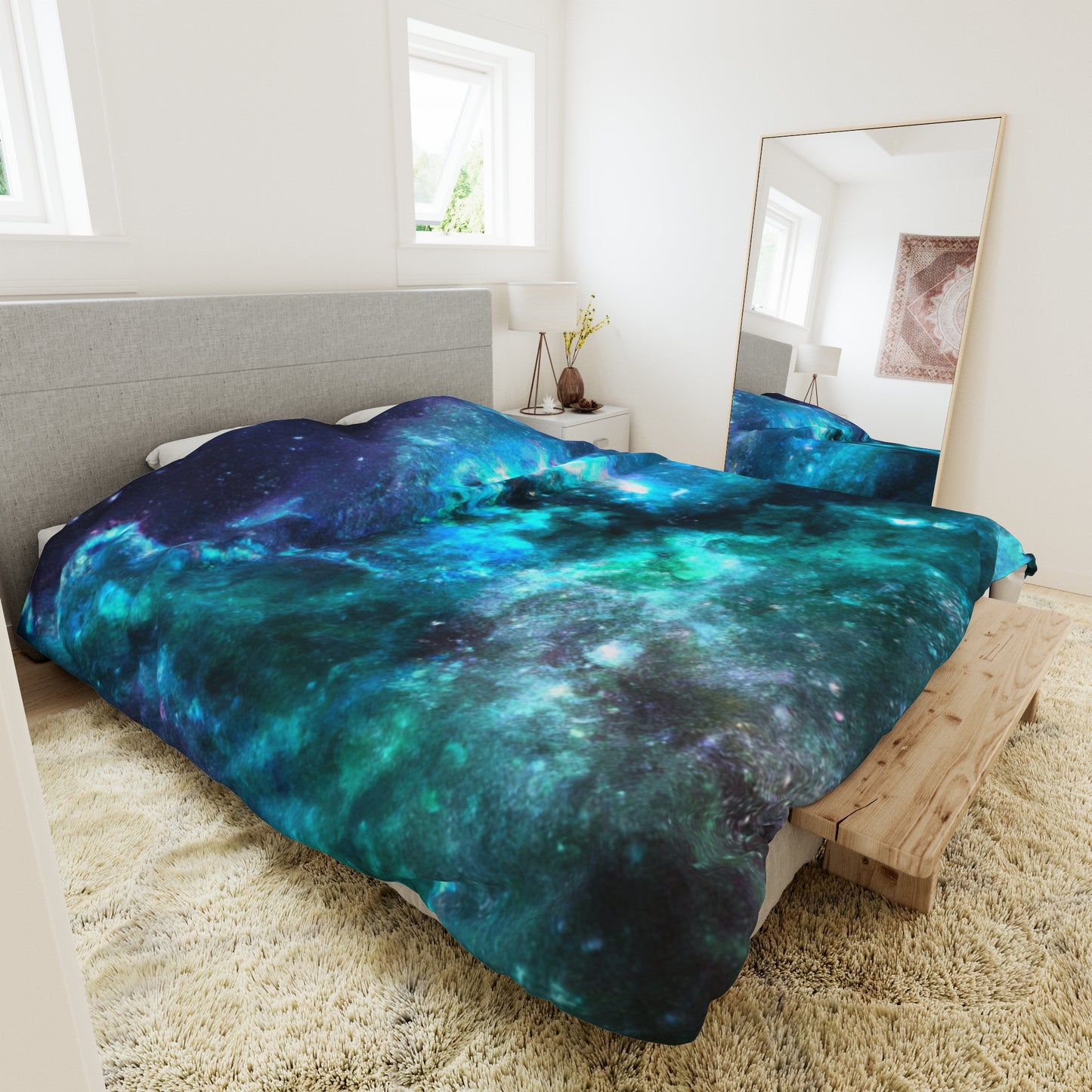 Retro Dreamer. - Astronomy Duvet Bed Cover