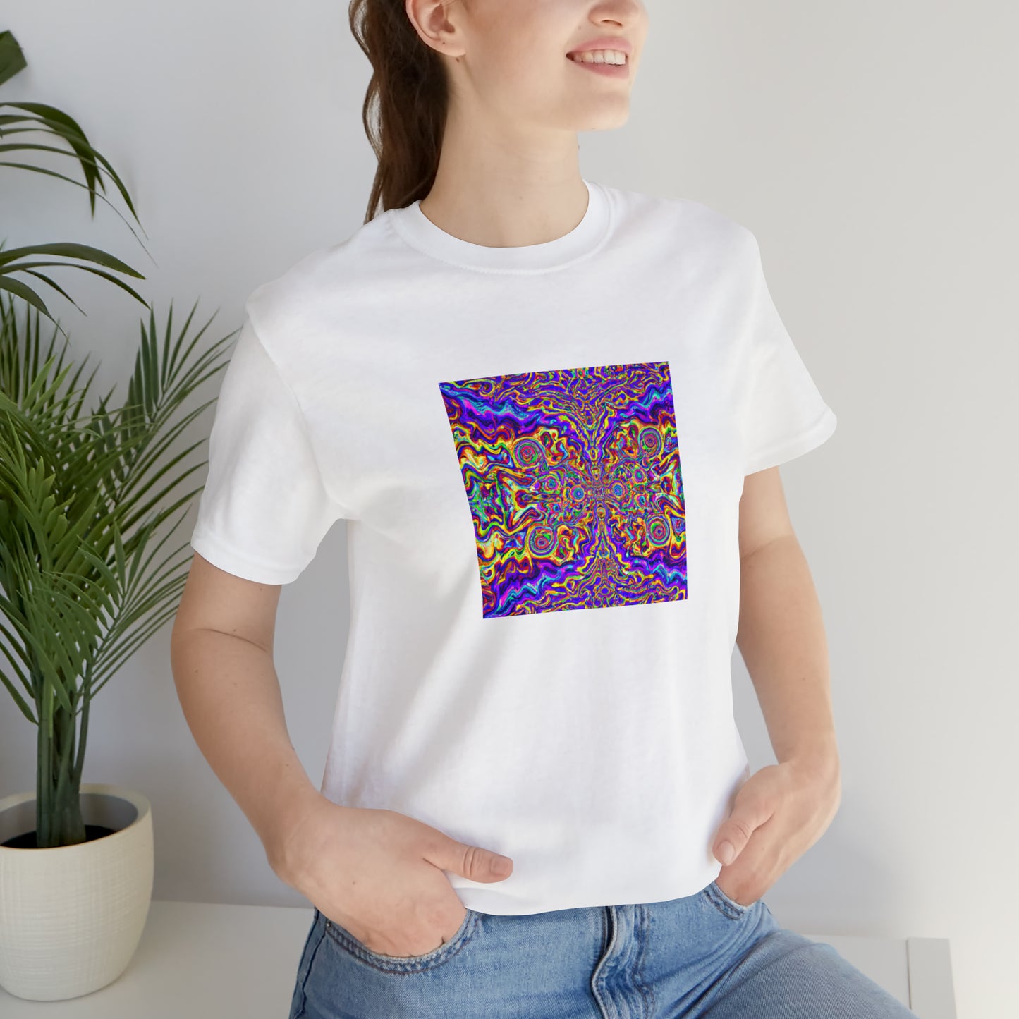 Virgil 'V' Vanderbilt - Psychedelic Trippy Pattern Tee Shirt