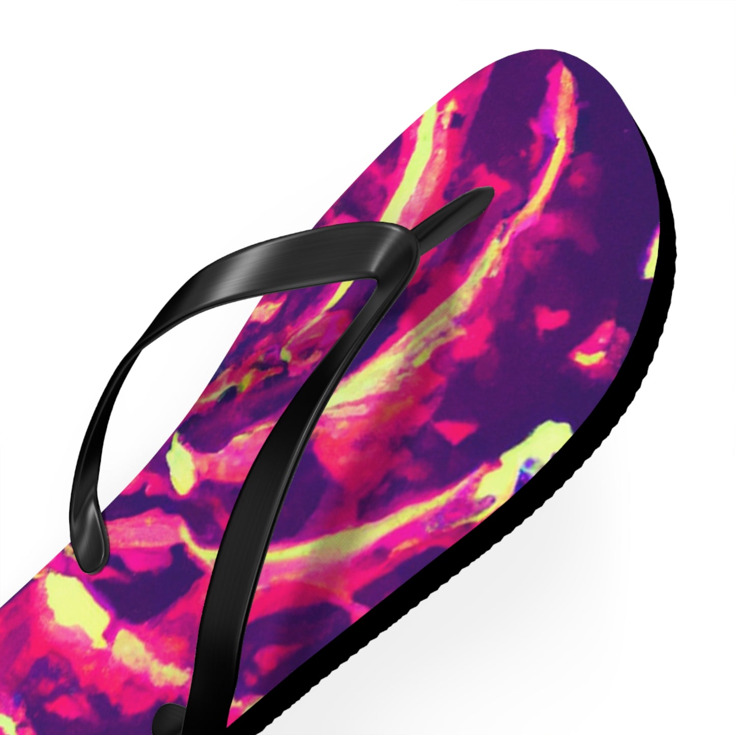 Vicente Broguesmith - Psychedelic Trippy Flip Flop Beach Sandals