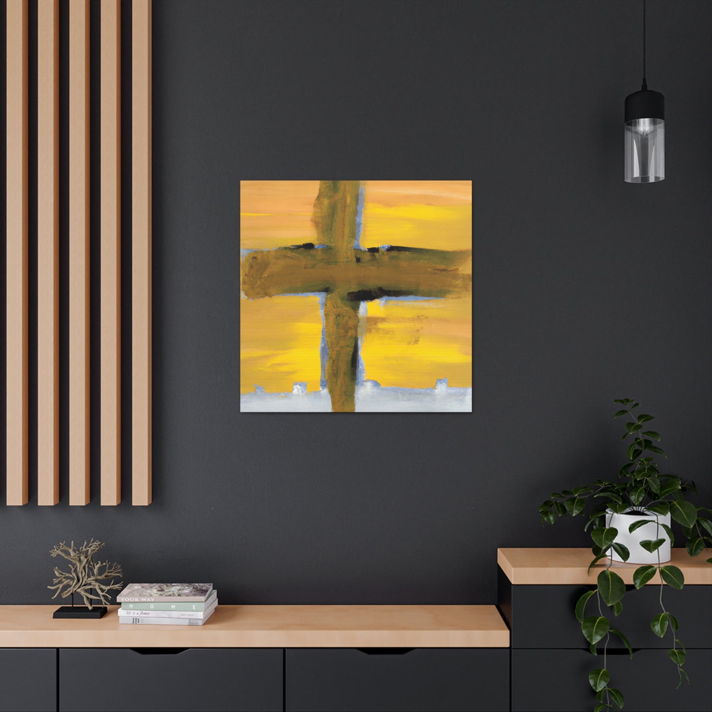 .

Genesis 1:1 - Canvas Wall Art