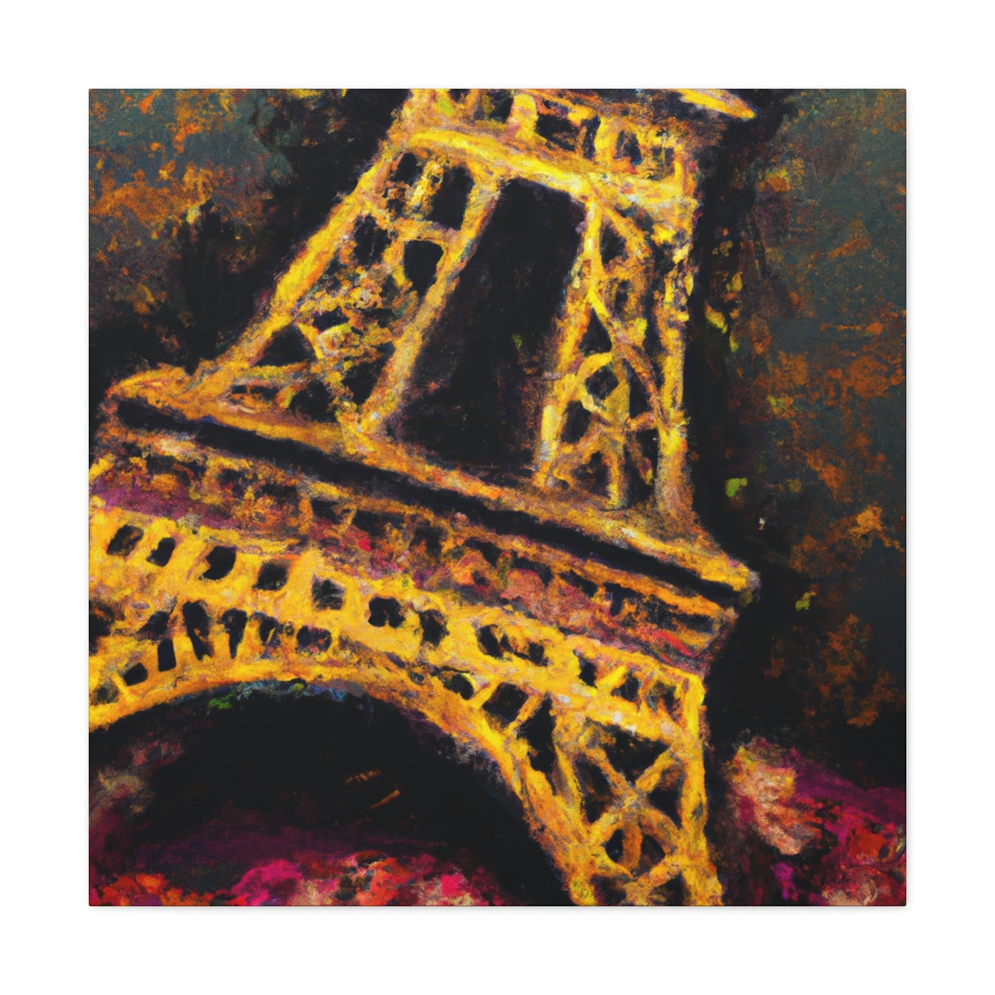 Pauline LePlumeur - Eiffel Tower Canvas Wall Art