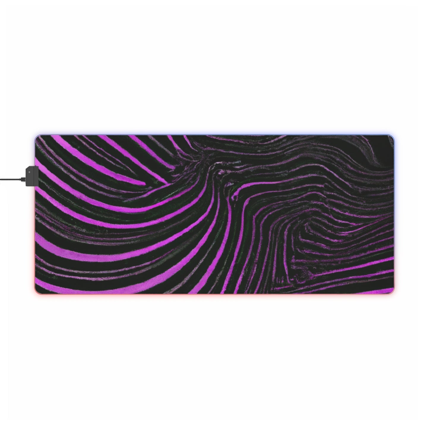 Sally Spacewalker - Psychedelic Trippy LED Light Up Gaming Mouse Pad